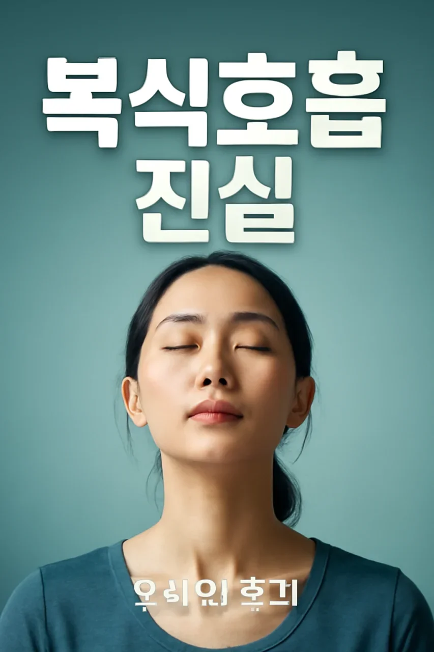 복식호흡 꼭 필요할까? 발성 오해와 숨겨진 진실 (완벽 정리)